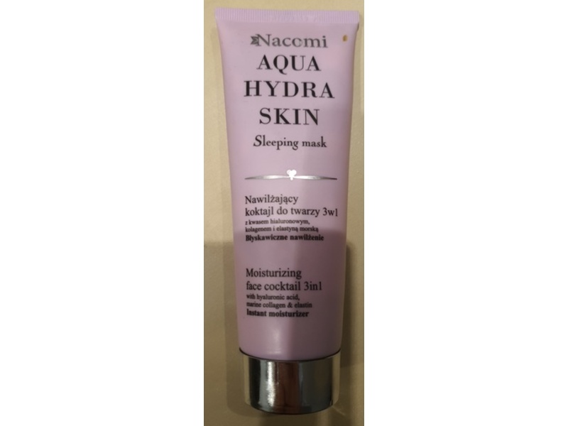 Nacomi Aqua Hydra Skin Sleeping Mask, 85 mL