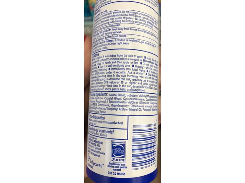 Banana Boat Ultra Defense Sunscreen Spray, SPF 100, 6 oz/170 g