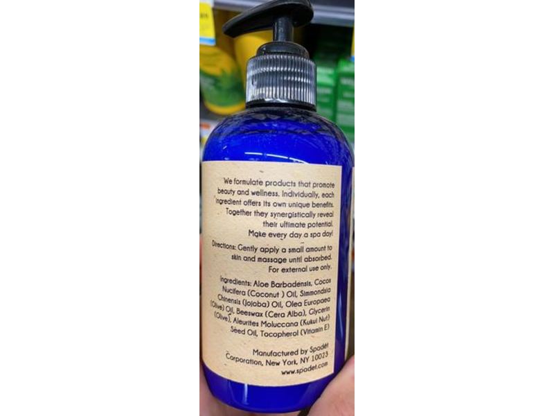 Spadet Hand & Body Lotion, Unscented, 8 fl oz/238 mL