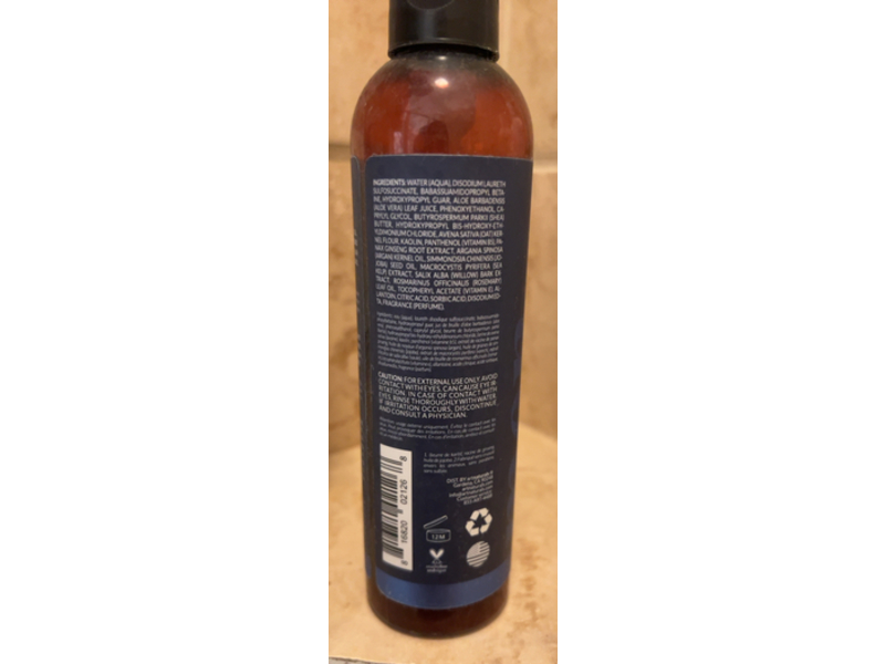 Artnaturals Beard Wash, Shea Butter, Ginseng Root + Jojoba Oil, 8 fl oz/236 mL