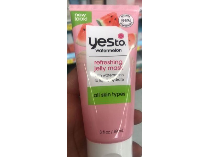 Yes To Refreshing Jelly Mask, Watermelon, 3 fl oz/89 mL