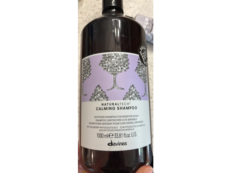 Davines NaturalTech Calming Shampoo, 33.81 fl oz/1000 mL