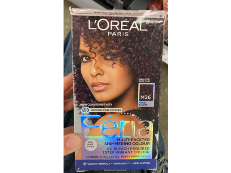 L’Oréal Paris Multi-faceted Shimmering Colour, M26 Violet Eclipse, 1 Application