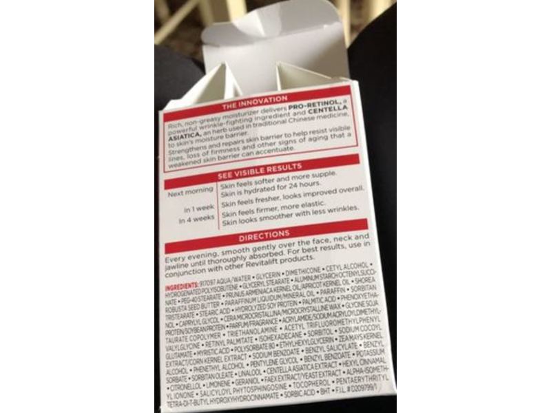 L'Oreal Paris Revitalift Anti Wrinkle & Firming Night Cream, 2.55 oz/72 g