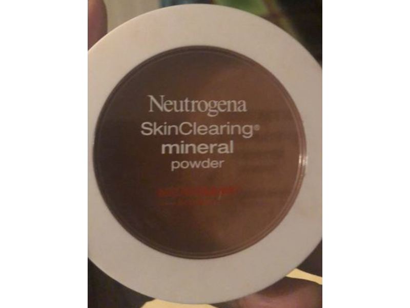 Neutrogena Skinclearing Mineral Powder, Chestnut 135, 0.38 oz