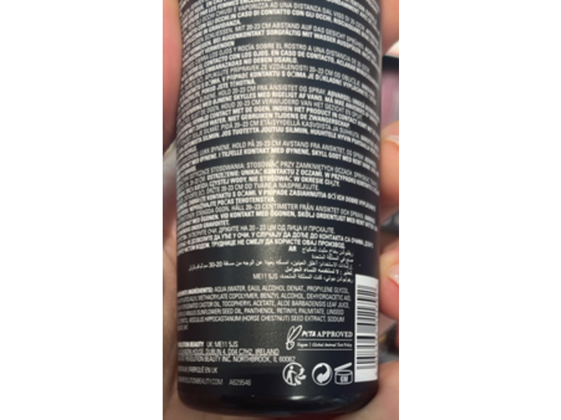 Revolution Sport Fix Makeup Fixing Spray, Extra Hold, 3.38 fl oz/100 mL