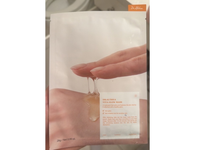 Dr. Althea Vita Glow Mask, 0.99 oz/28 g, Pack Of 4