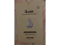 Pretty Skin Aqua Total Solution Essential Sheet Mask, 0.81 oz/23 g - Image 3