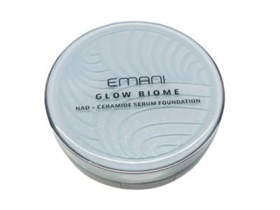 Emani Glow Biome NAD+ Foundation, 25 Natural, 0.63 fl oz/18 mL