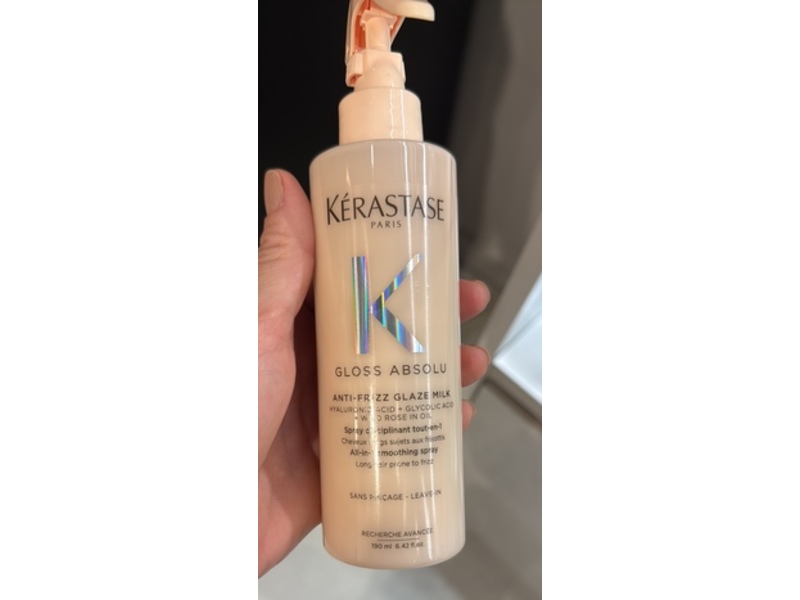 Kerastase Gloss Absolu Anti-Frizz Glaze Milk Hair Spray, 6.42 fl oz/190 mL