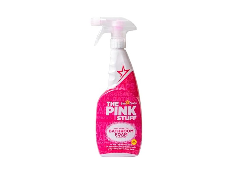 Stardrops The Miracle Bathroom Foam Cleaner, The Pink Stuff, 25 fl oz/750 mL