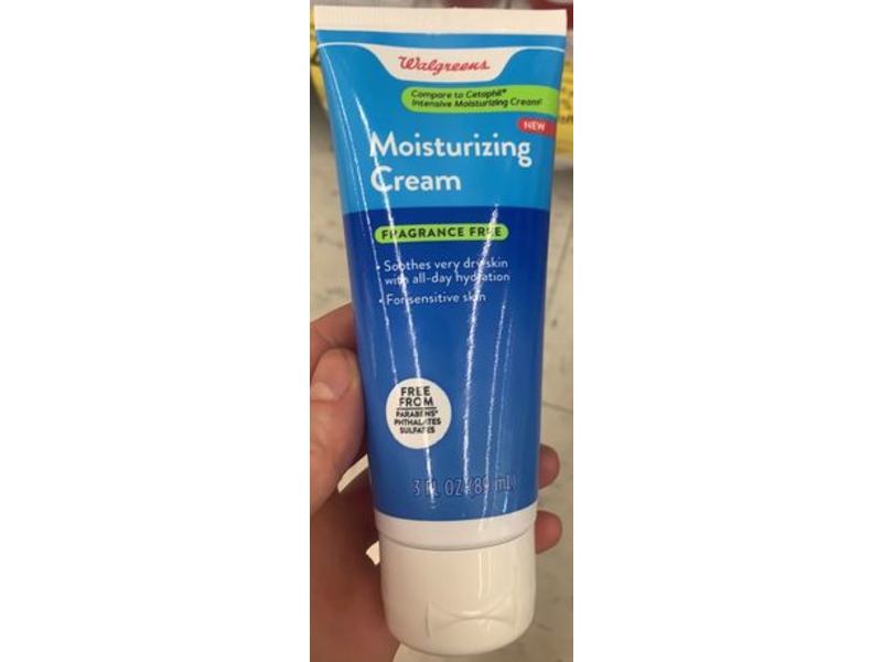 Walgreens Moisturizing Cream, 3 fl oz/89 mL