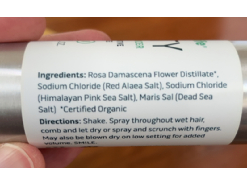 Primal Life Salty Hair Texturizer, 2.5 fl oz/80 mL