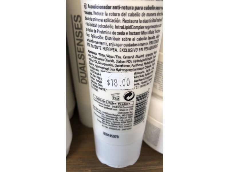 Goldwell Dualsenses Rich Repair Restoring Conditioner, 10.1 fl oz/300 mL