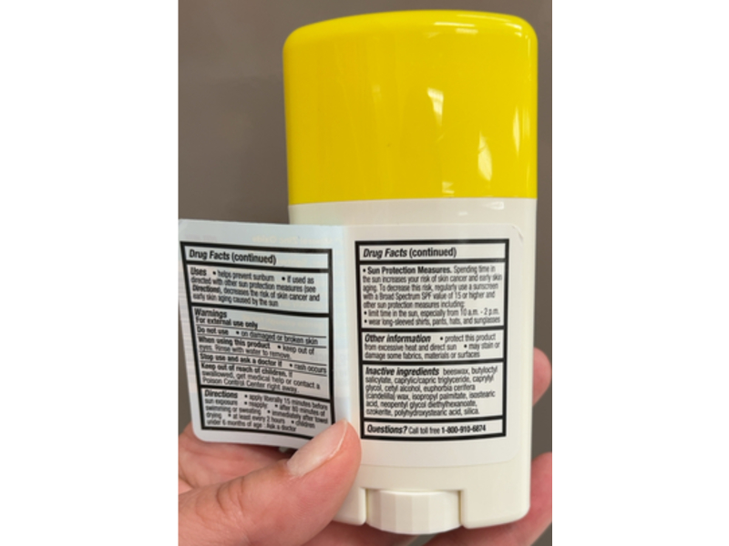 up&up Mineral Zinc Oxide Sunscreen Stick, SPF 50, 1.5 oz/42 g