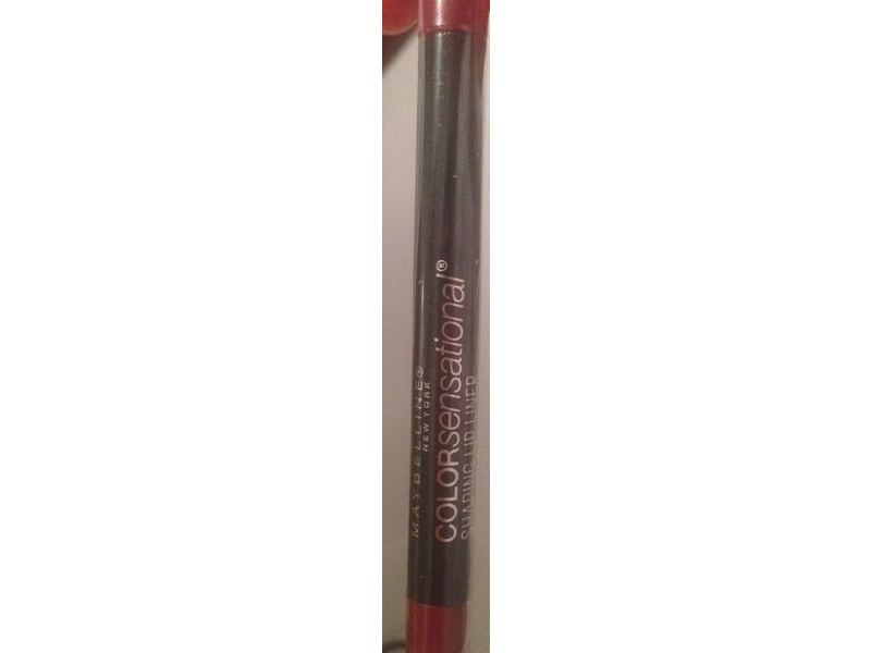 Maybelline New York Color Sensational Shaping Lip Liner, 160 Rich Wine, 0.01 oz/280 mg