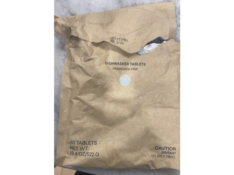 Blueland Dishwasher Detergent Tablet, 60 Count