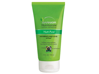 Garnier Nutritioniste Nutri-Pure Microbead Cream Scrub, 5 fl oz/150 mL