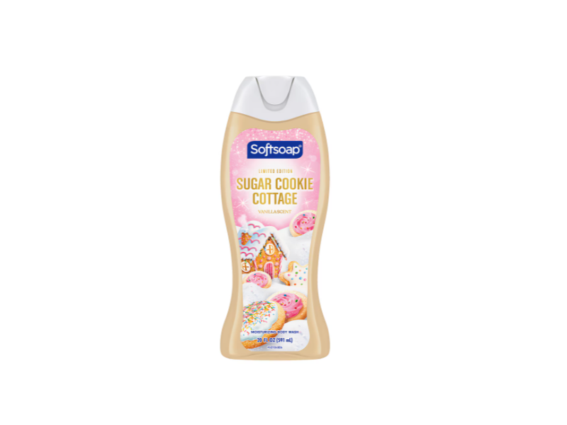 SoftSoap Moisturizing Body Wash, Sugar Cookie Cottage, 20 fl oz/591 mL
