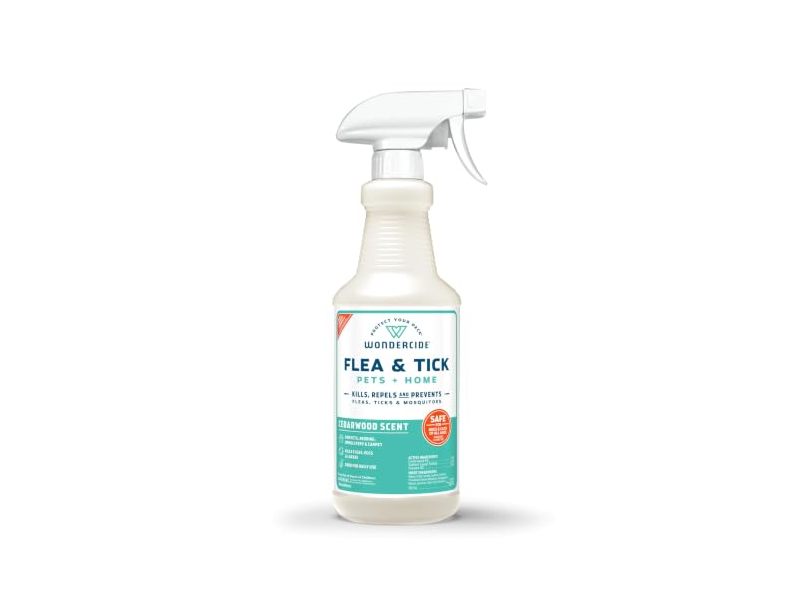 Wondercide Flea Tick & Spray, Cedarwood Scent, 16 fl oz/946 mL