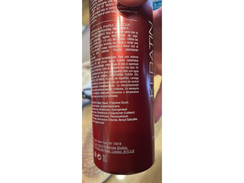 Lasio Keratin One Day Formula Treatment, 15.87 fl oz/450 mL