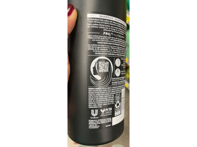 Tresemme Revitalizing Shampoo Color, Hibiscus Essence, 28 fl oz/828 mL, 2 Pack