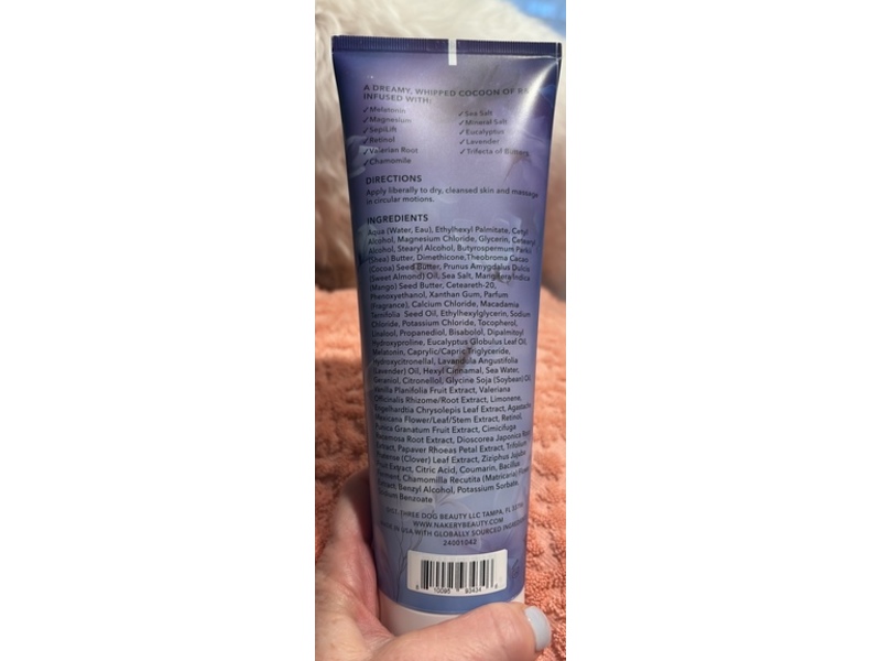 Nakery Beauty Skin Recovery Relax + Repair Body Balm, 8,45 fl oz/250 mL