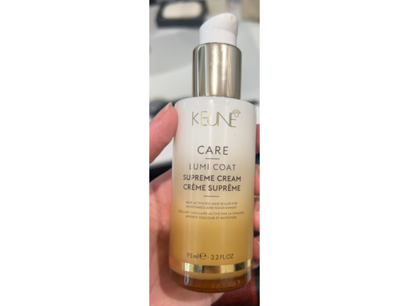 Keune Care Lumi Coat Supreme Cream, 3.2 fl oz/9.5 mL