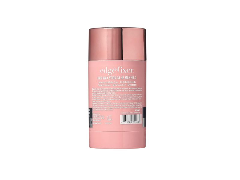 Kiss Colors & Care Edge Fixer Max Hold Hair Wax Stick, Sweet Peach, 2.47 oz