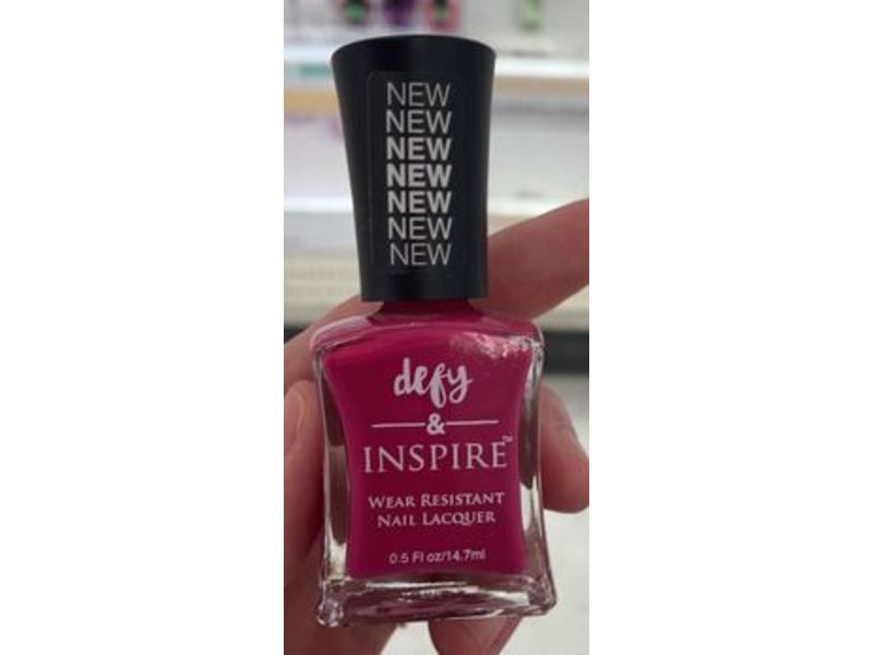 Defy & Inspire Wear Resistant Nail Lacquer, Hot To Trot, 0.5 fl oz/14.7 ml