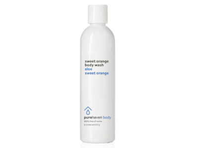 Pure Haven Body Wash, Aloe Sweet Orange, 8 oz/227 g