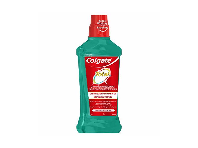 Colgate Total Advanced Pro-Shield Mouthwash, Spearmint 33.8 oz