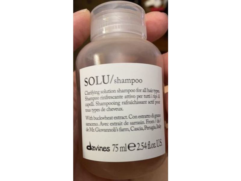 Davines Solu Shampoo, 2.54 fl oz/75 ml