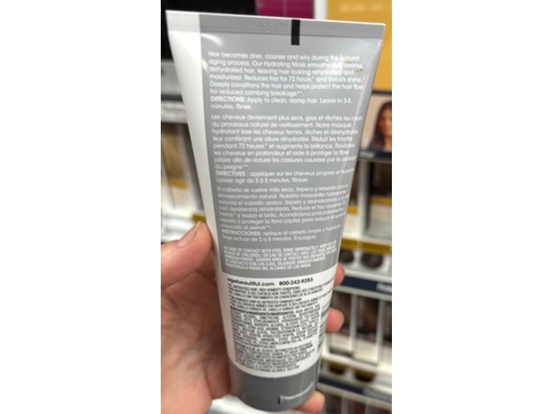 Age Beautiful Hydrating Mask, Coarse Or Wiry Silver Or Gray Hair, 6 fl oz/177 mL