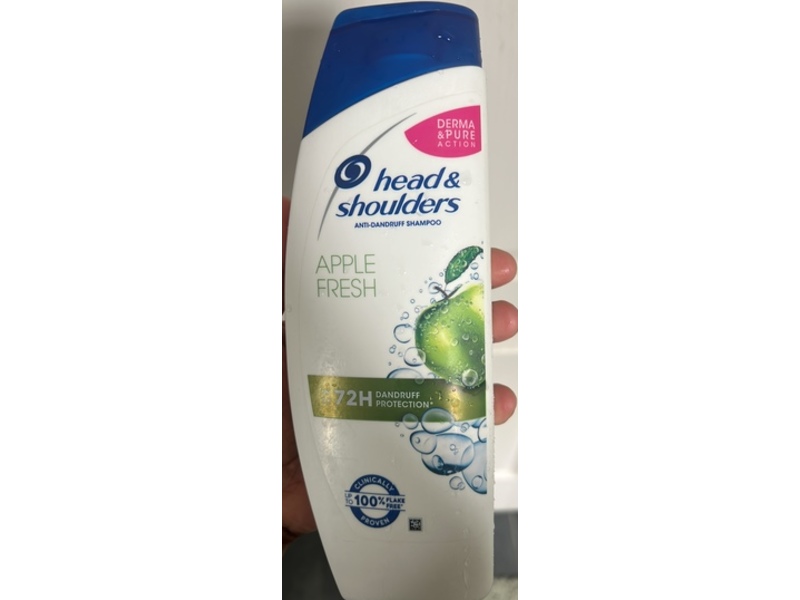 Head & Shoulders Anti-Dandruff Shampoo, Apple Fresh, 400 mL