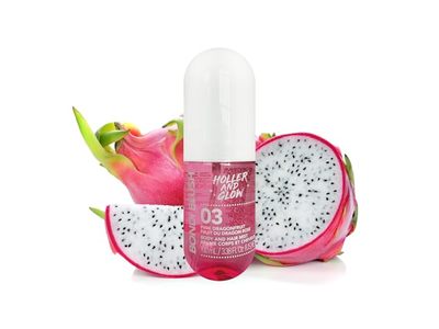 Holler & Glow Bondi Blush Body & Hair Mist, Pink Dragonfruit, 3.38 fl oz/100 mL