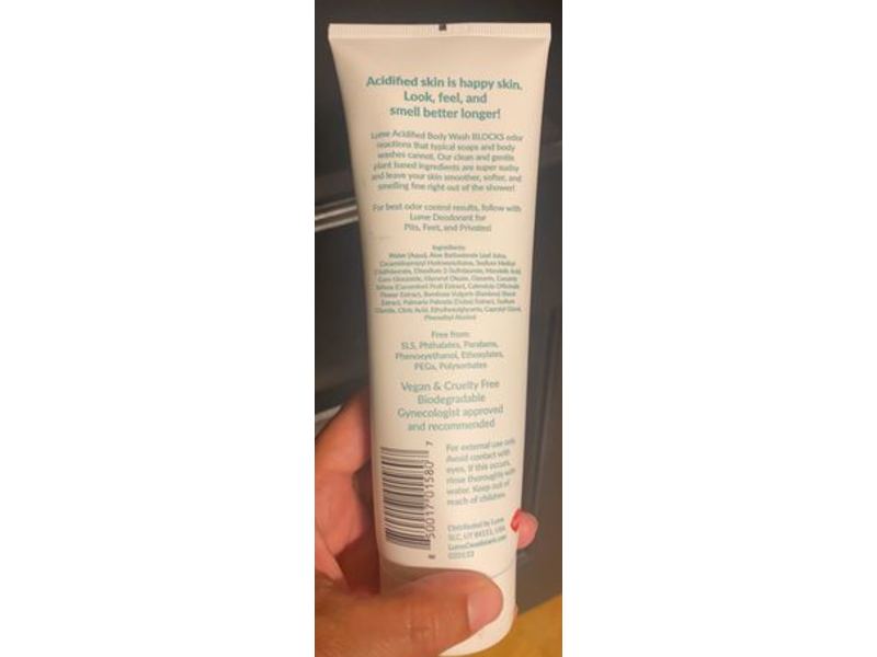 Lume Acidified Body Wash, Unscented, 8.5 fl oz/250 mL