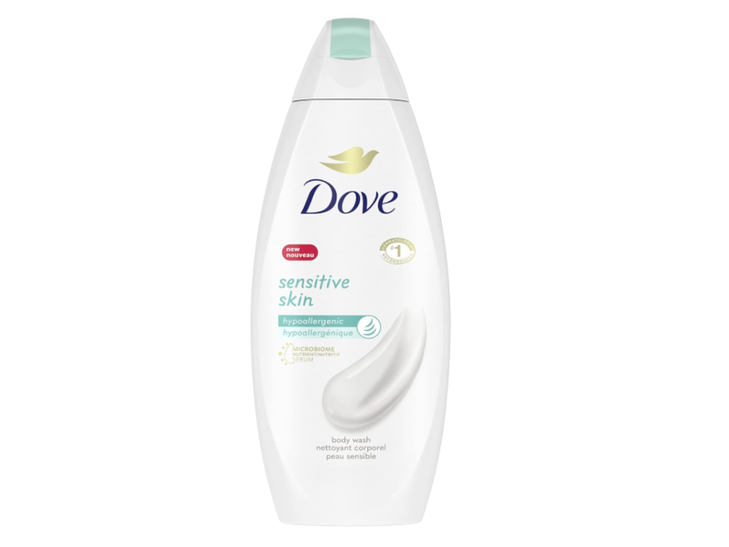 Dove Body Wash, Sensitive Skin, 22 fl oz/650 mL