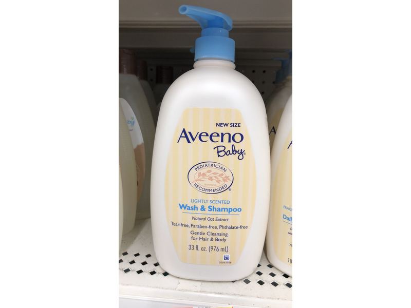aveeno baby wash and shampoo 33 oz