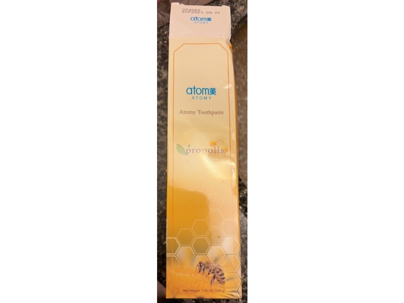Atomy Toothpaste, Propolis, 7.05 oz/200 g