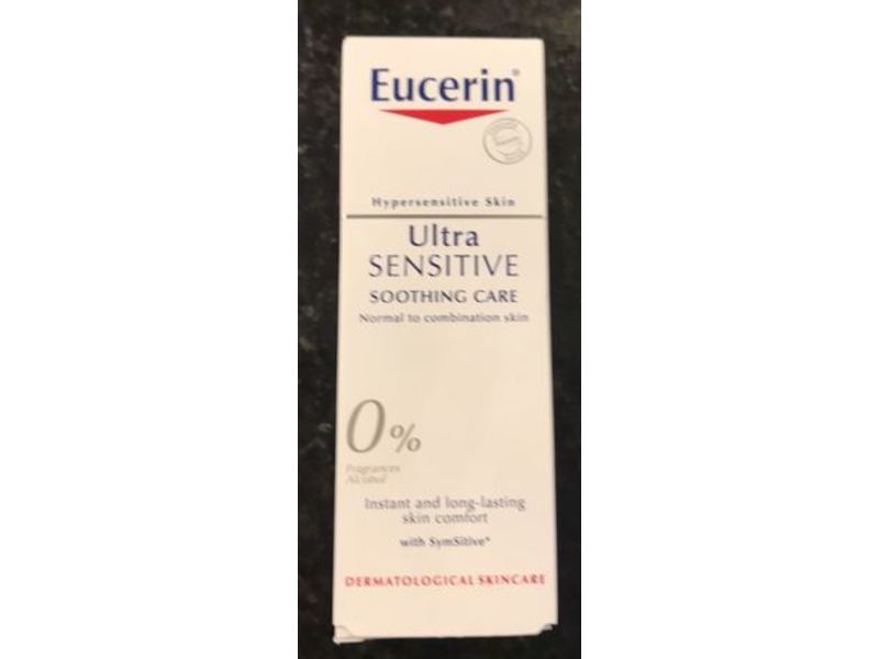 Eucerin Ultra Sensitive Soothing Care, Normal To Combination Skin, 50 mL