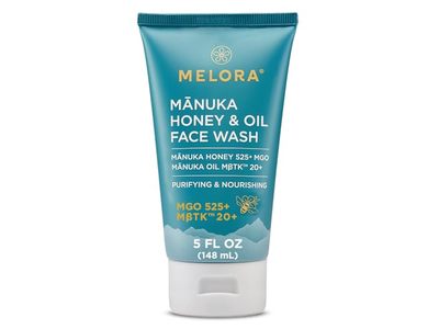 Melora Manuka Honey & Oil Face Wash, 5 fl oz.148 mL