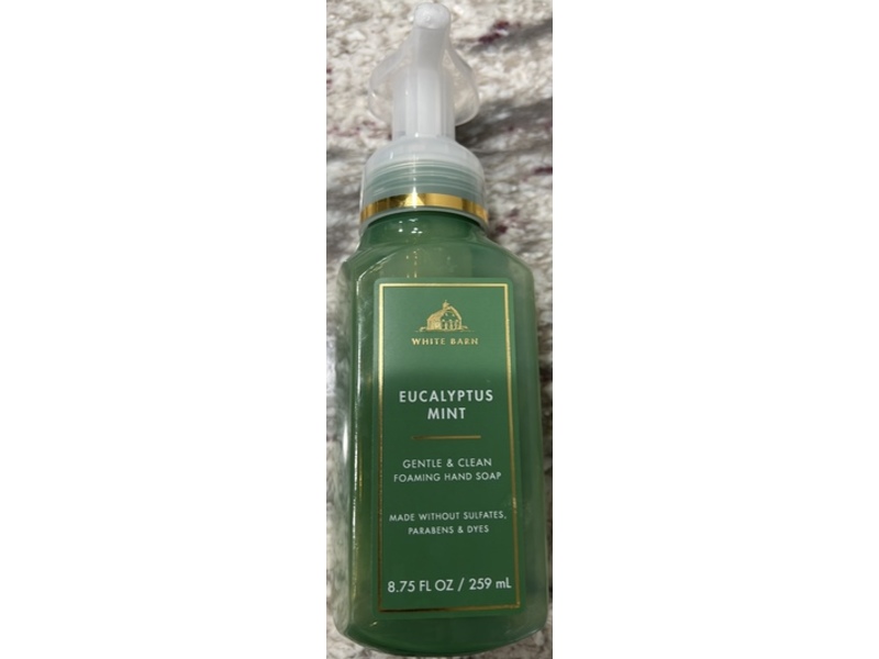 Bath & Body Works Gentle & Clean Foaming Hand Soap, Eucalyptus Mint, 8.75 fl oz/259 mL