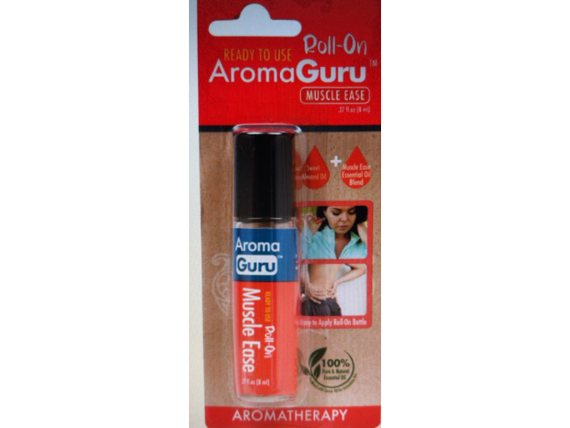 Aroma Guru muscle Ease Roll On, 0.27 fl oz/8 mL