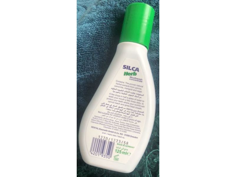 Silca Herb Mouthwash, 125 mL