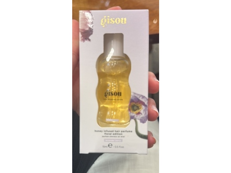 Gisou Honey Infused Hair Perfume Floral Edition, Lavender Berry, 0.5 fl oz/15 mL