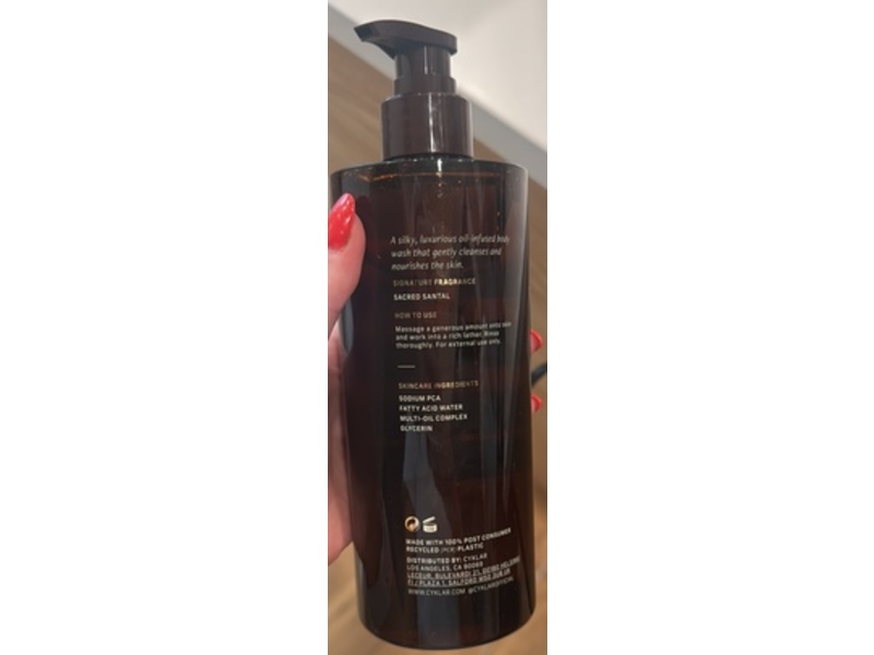 Cyklar Sensorial Body Wash, Sandalwood, 16.5 fl oz/490 mL
