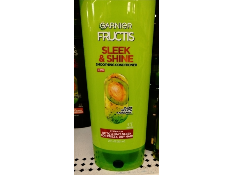 Garnier Fructis Sleek & Shine Smoothing Conditioner, 21 fl oz/621 mL