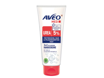 Aveo 2 In 1 Pflegende Handcreme, Mit Urea & Feuchtigkeitskomplex, 100 mL