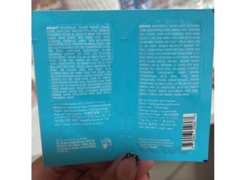 Tula Skincare The Cult Classic Facial Cleanser + 24-7 Moisture, 0.06 fl oz/2 mL